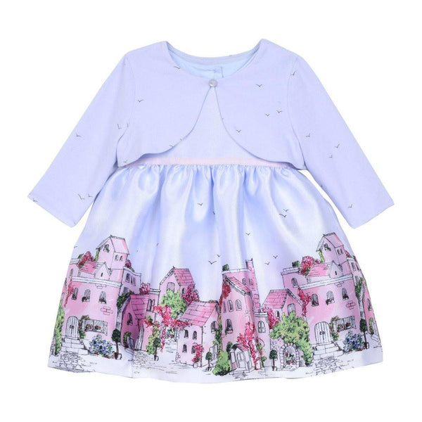 Dress - Abby Village Print Jacket Dress