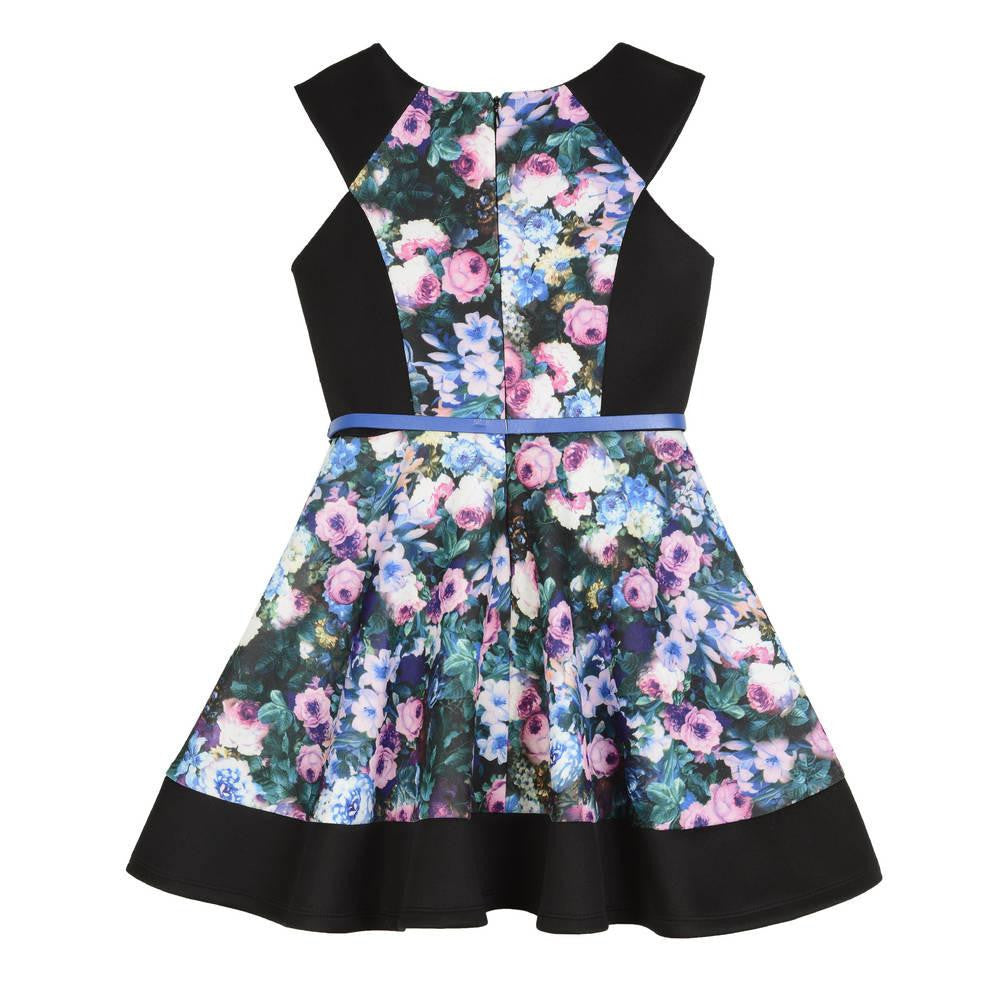Dress - Alyssa Floral Fit & Flare Dress