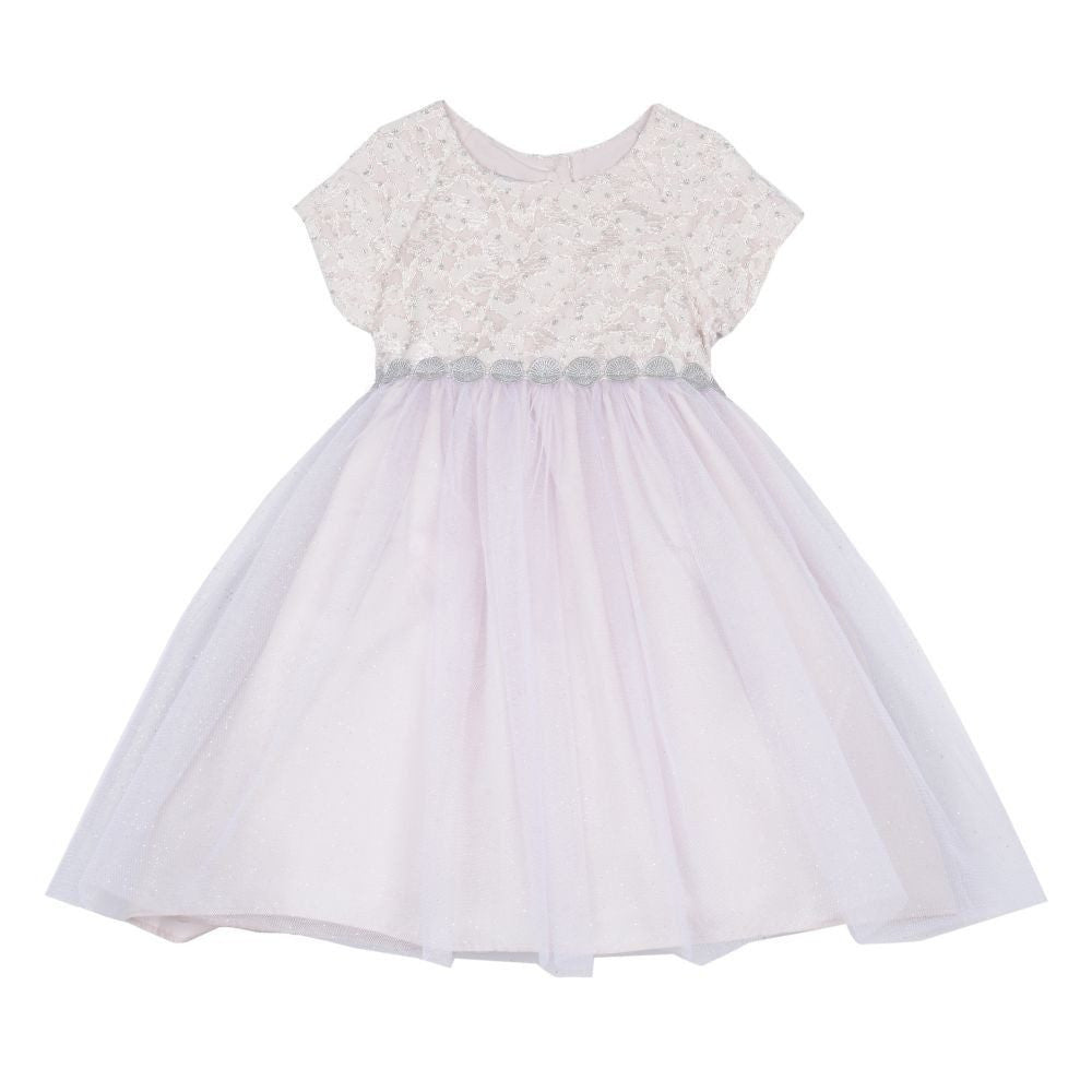 Dress - Angelina Blush Lace Dress