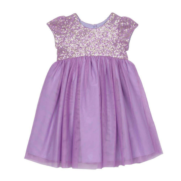 Dress - Angelina Purple Sequin Dress