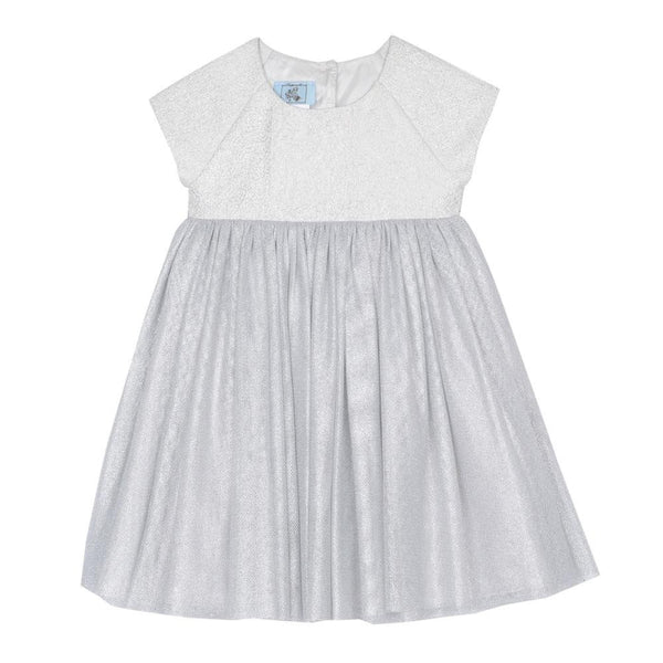 Dress - Angelina Silver Shimmer Dress