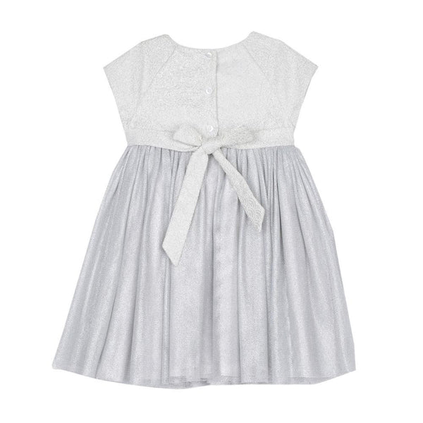 Dress - Angelina Silver Shimmer Dress