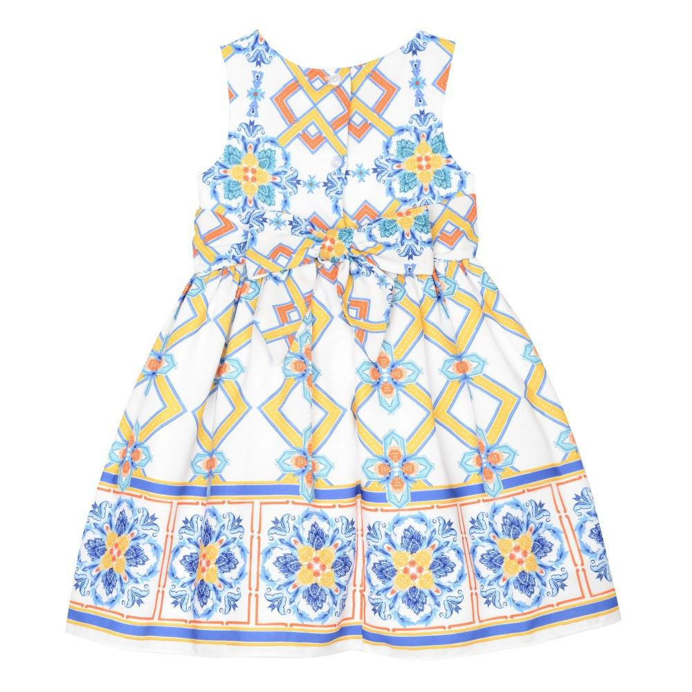 Dress - Ann Tile Print Dress