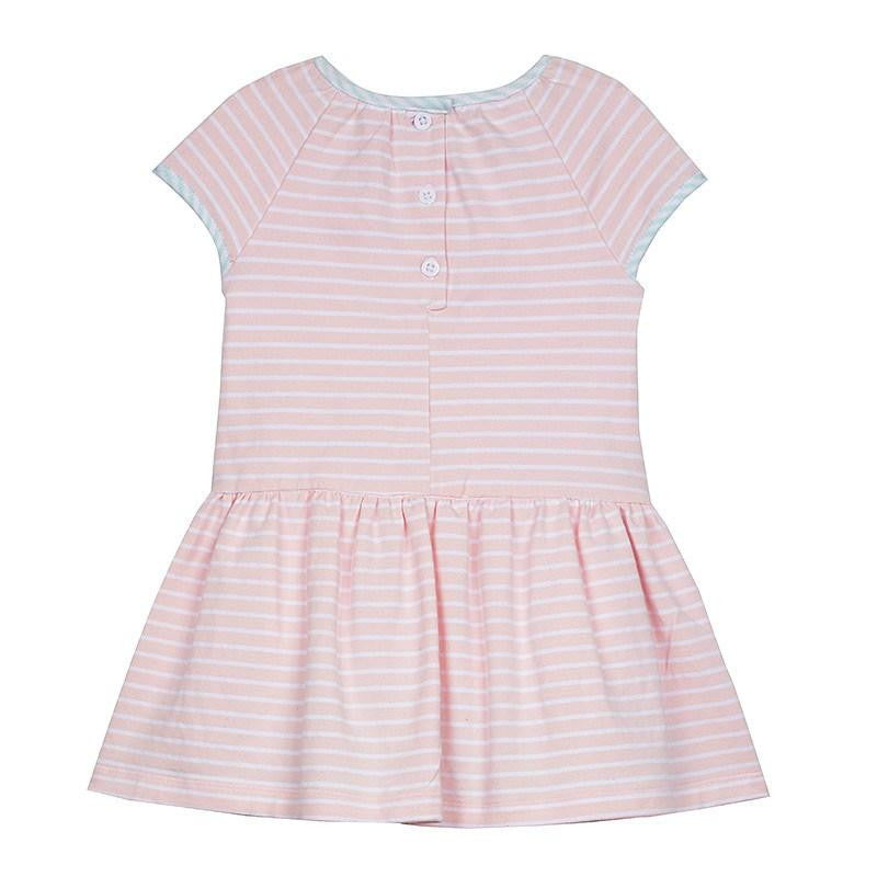 Dress - Carol Pink Stripe Dress