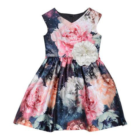 Dress - Cassandra Peony Print Dress