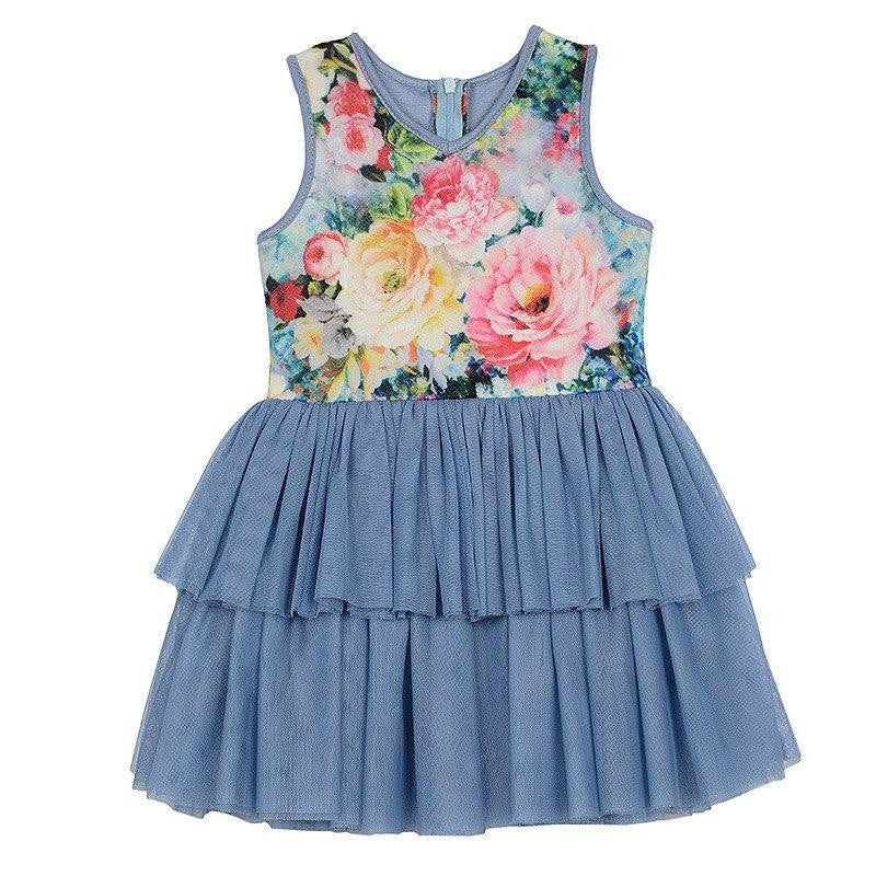 Dress - Cha-Cha Blue Ballerina Dress