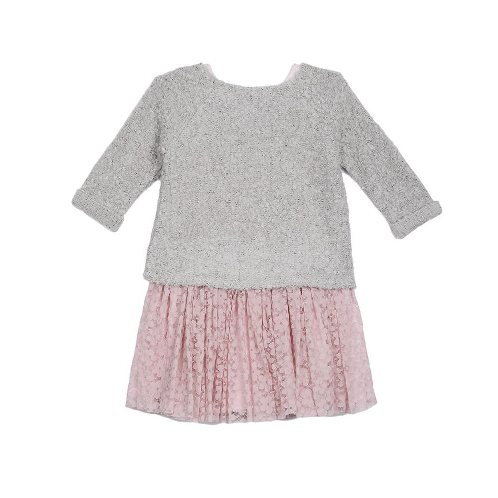 Dress - Charlie Grey 2-PC Sweater Dress