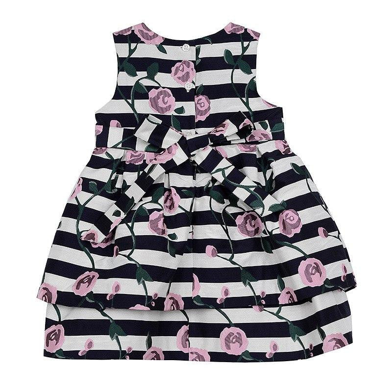 Dress - Chelsea Floral Striped Dress