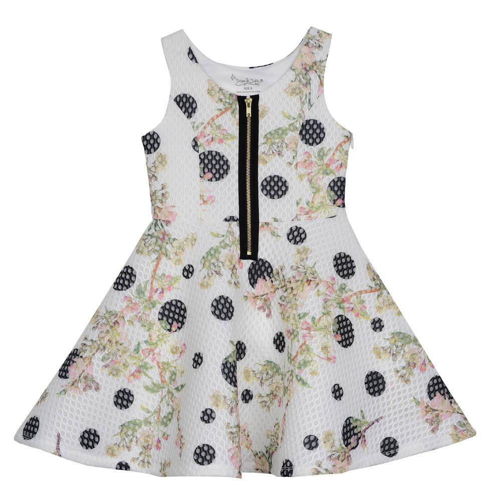 Dress - Dahlia Dot Floral Dress