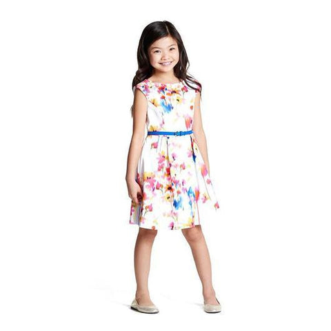 Daisi Watercolor Dress