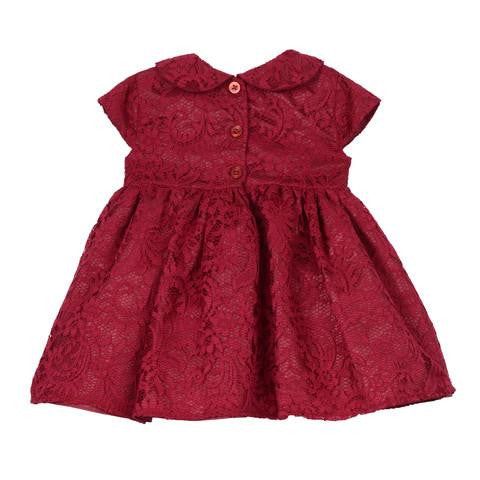 Dress - Debra Red Lace Dress