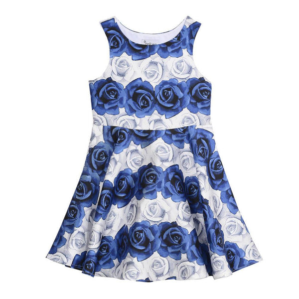 Dress - Eve Navy Floral Dress