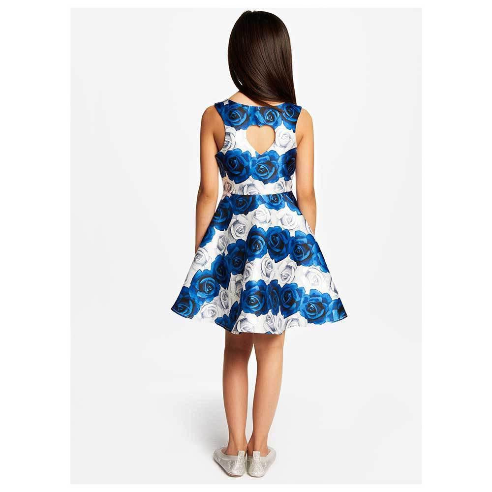 Dress - Eve Navy Floral Dress