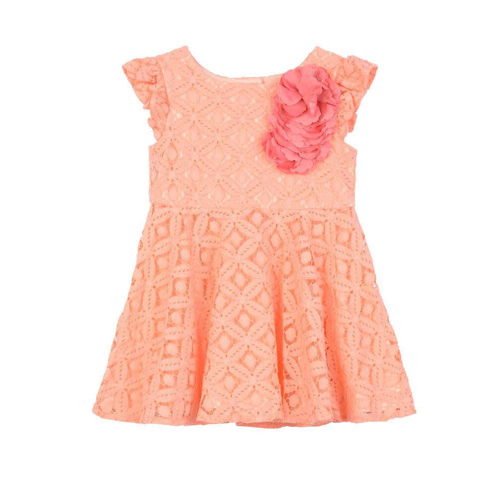 Dress - Finn Coral Dress