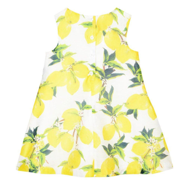 Dress - Francesca Lemon Print Shift Dress