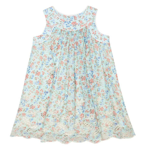 Freya Embroidered Float Dress