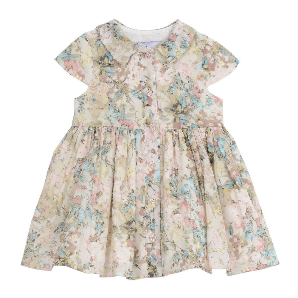 Dress - Gina Floral Shirt Dress
