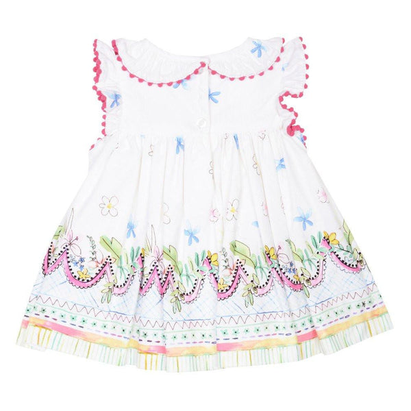 Dress - Imogen Pom Pom Print Dress