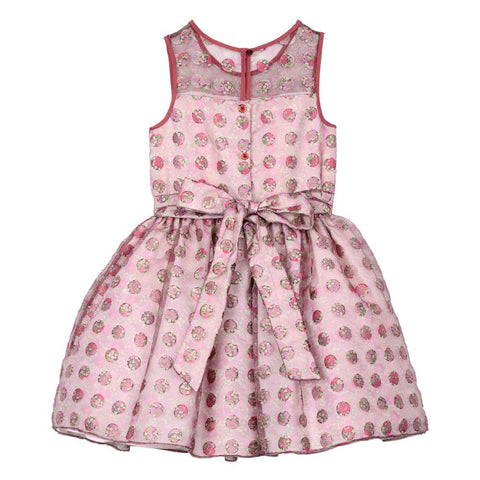 Irene Berry Burnout Dress