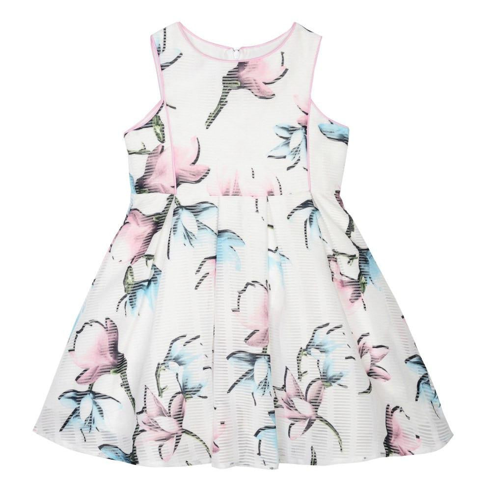 Dress - Jackie Floral Piping Dress
