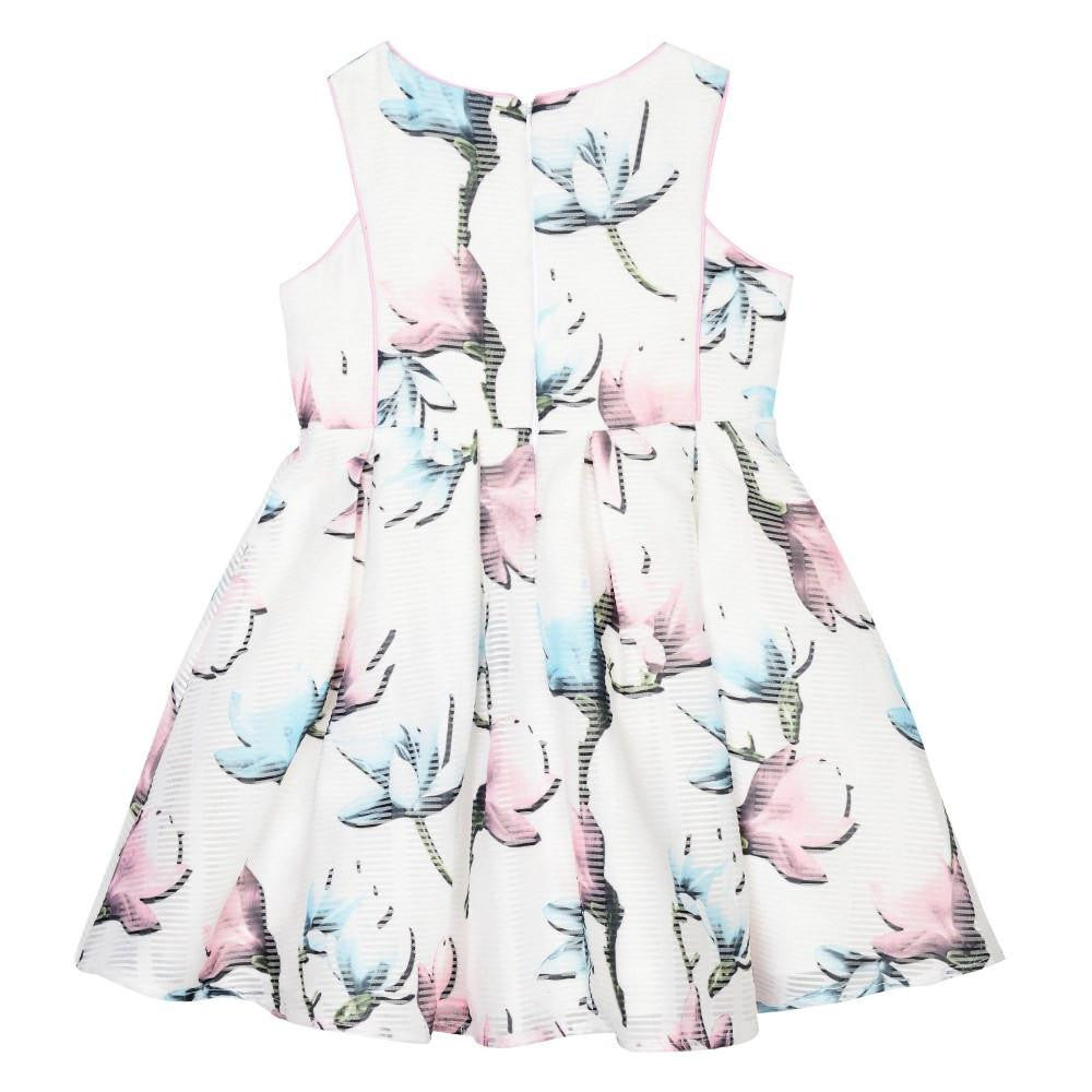 Dress - Jackie Floral Piping Dress