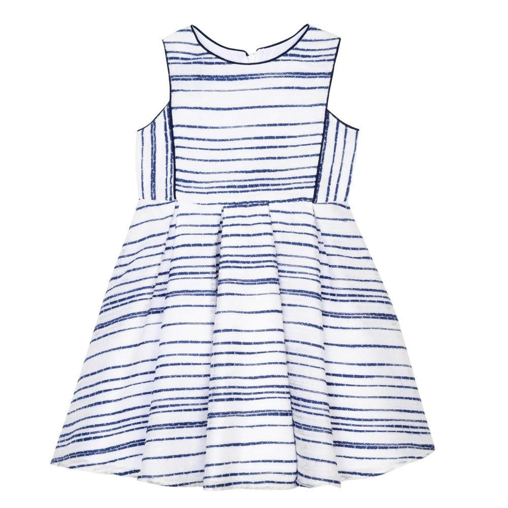 Dress - Jackie Navy Stripes Dress