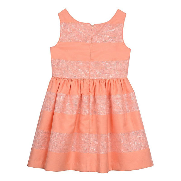 Dress - Krista Coral Stripe Dress