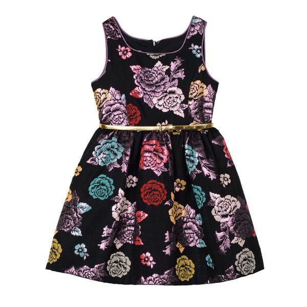 Dress - Krista Floral Brocade Dress