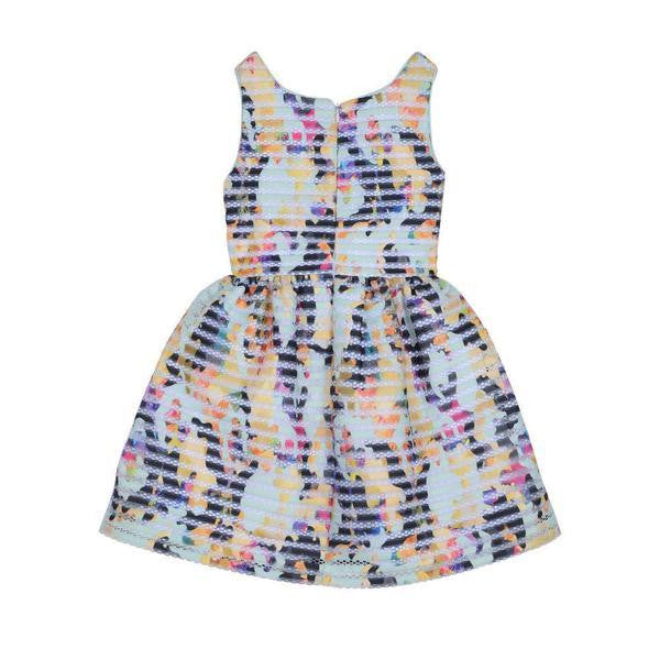 Dress - Krista Mesh Stripe Dress