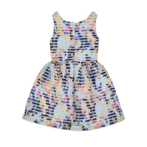 Krista Mesh Stripe Dress