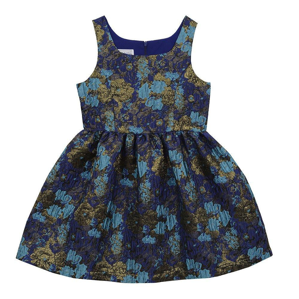 Dress - Krista Navy Floral Dress