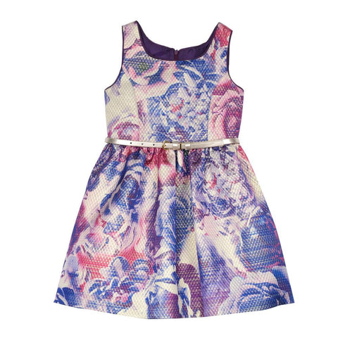 Krista Purple Roses Dress
