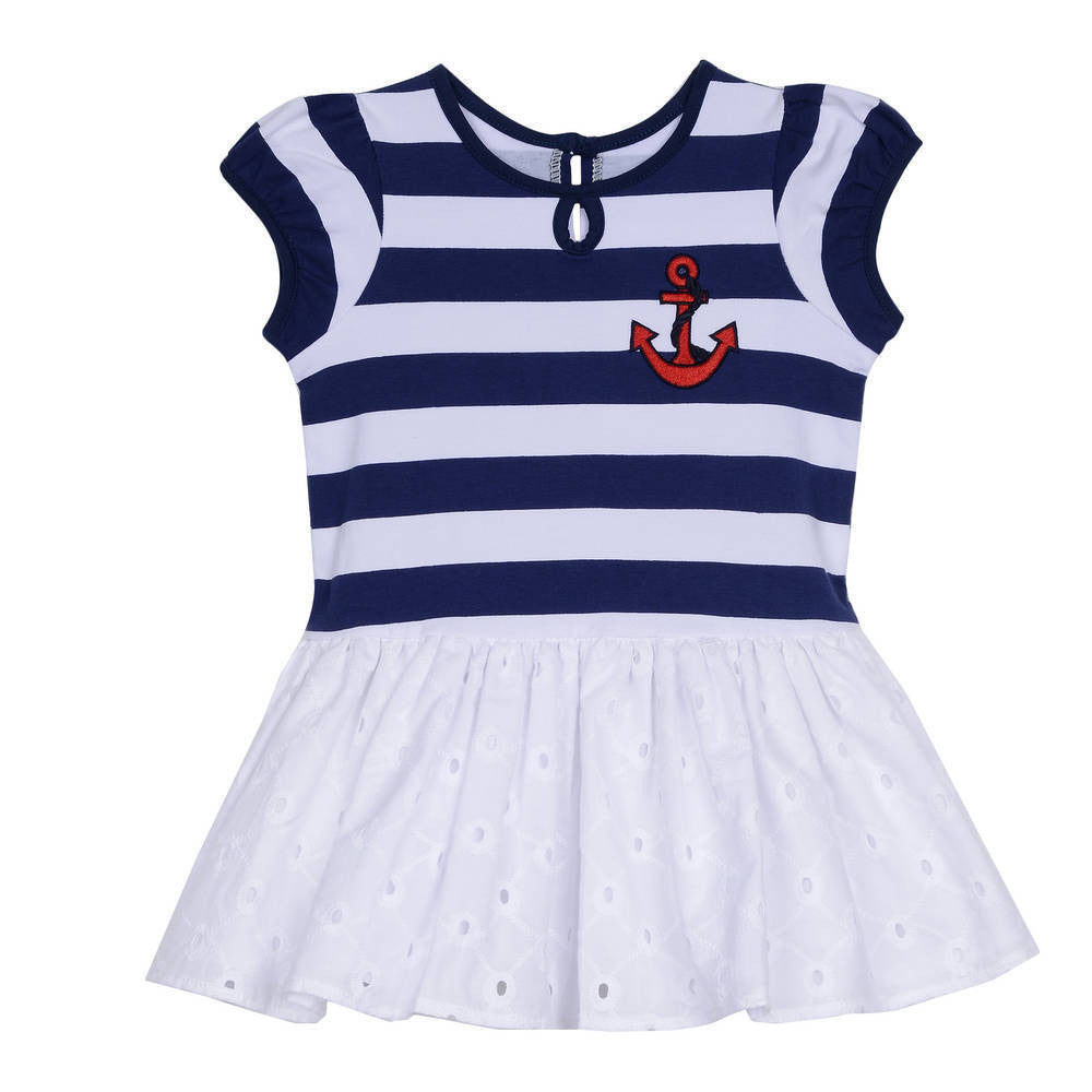 Dress - Lace Nautical Dress