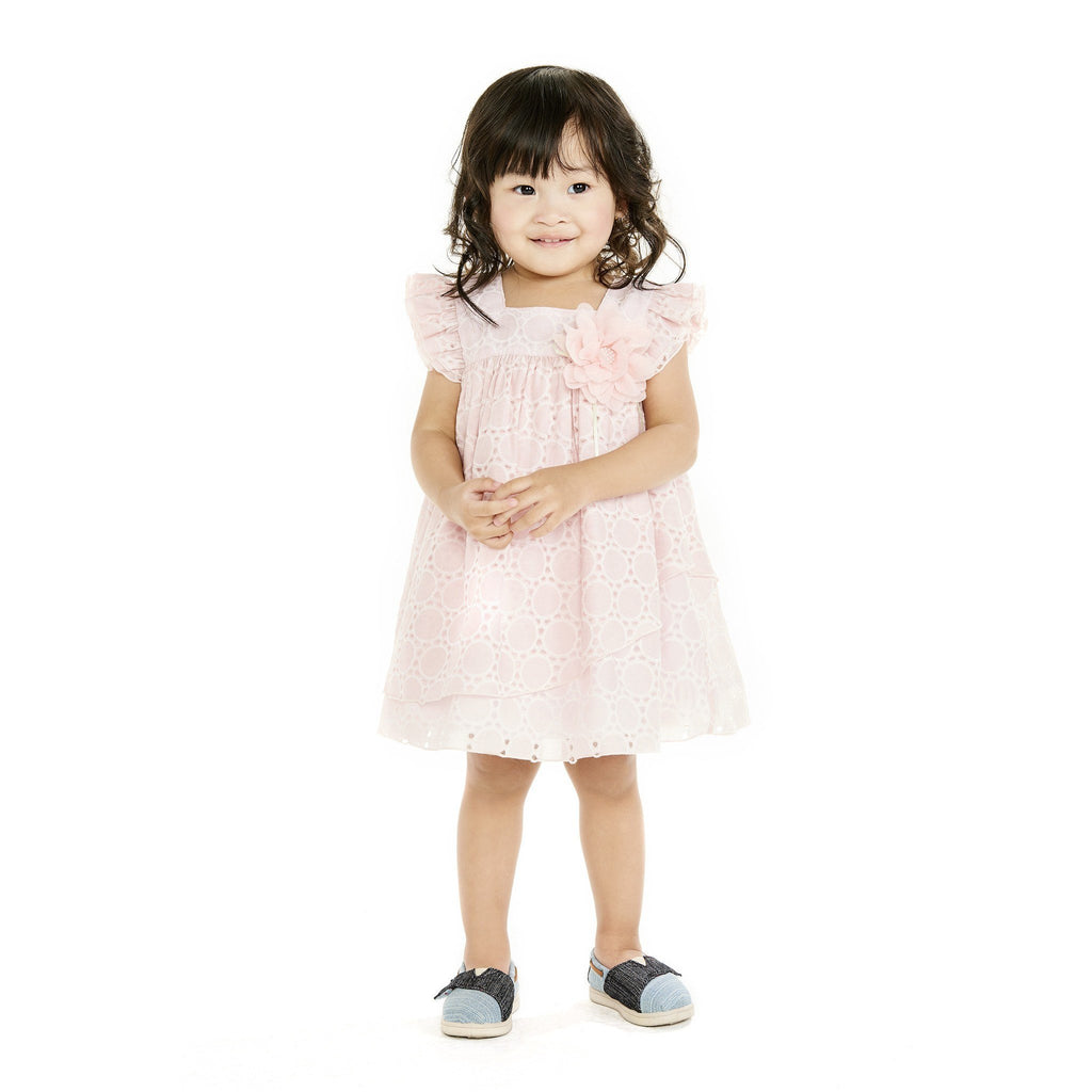 Dress - Lara Pink Circles Dress