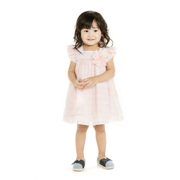 Dress - Lara Pink Circles Dress