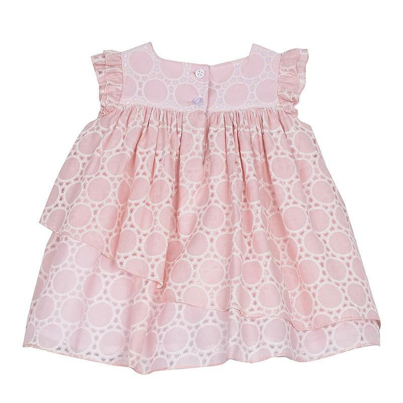 Dress - Lara Pink Circles Dress