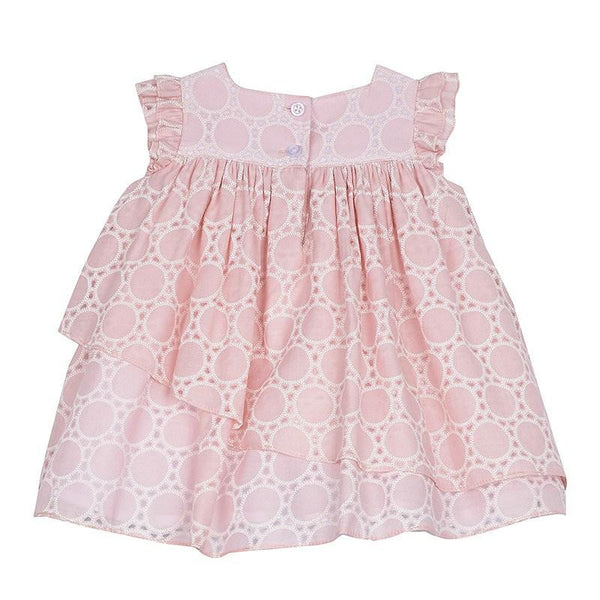 Dress - Lara Pink Circles Dress