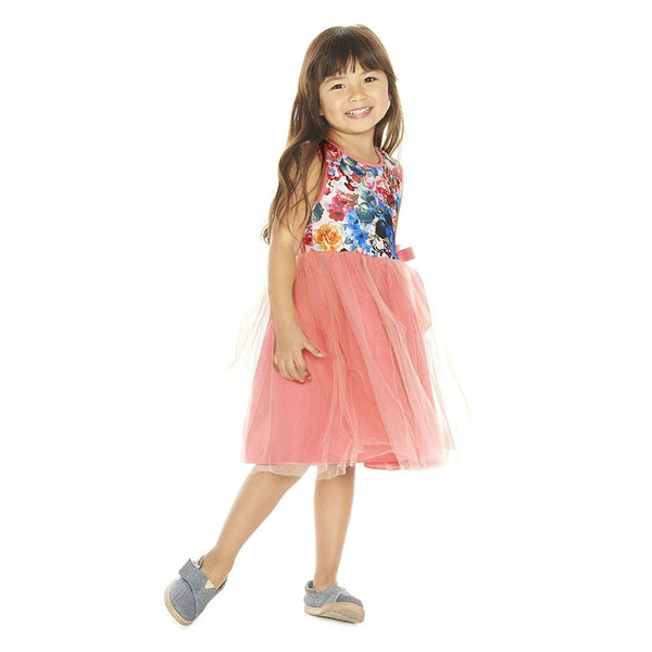 Dress - Lauren Coral Floral Dress