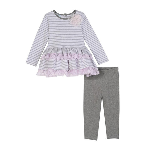 Lollie Stripe Legging Set