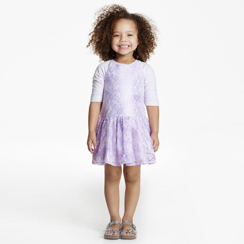 Dress - Maia Lilac Sweatshirt Dress