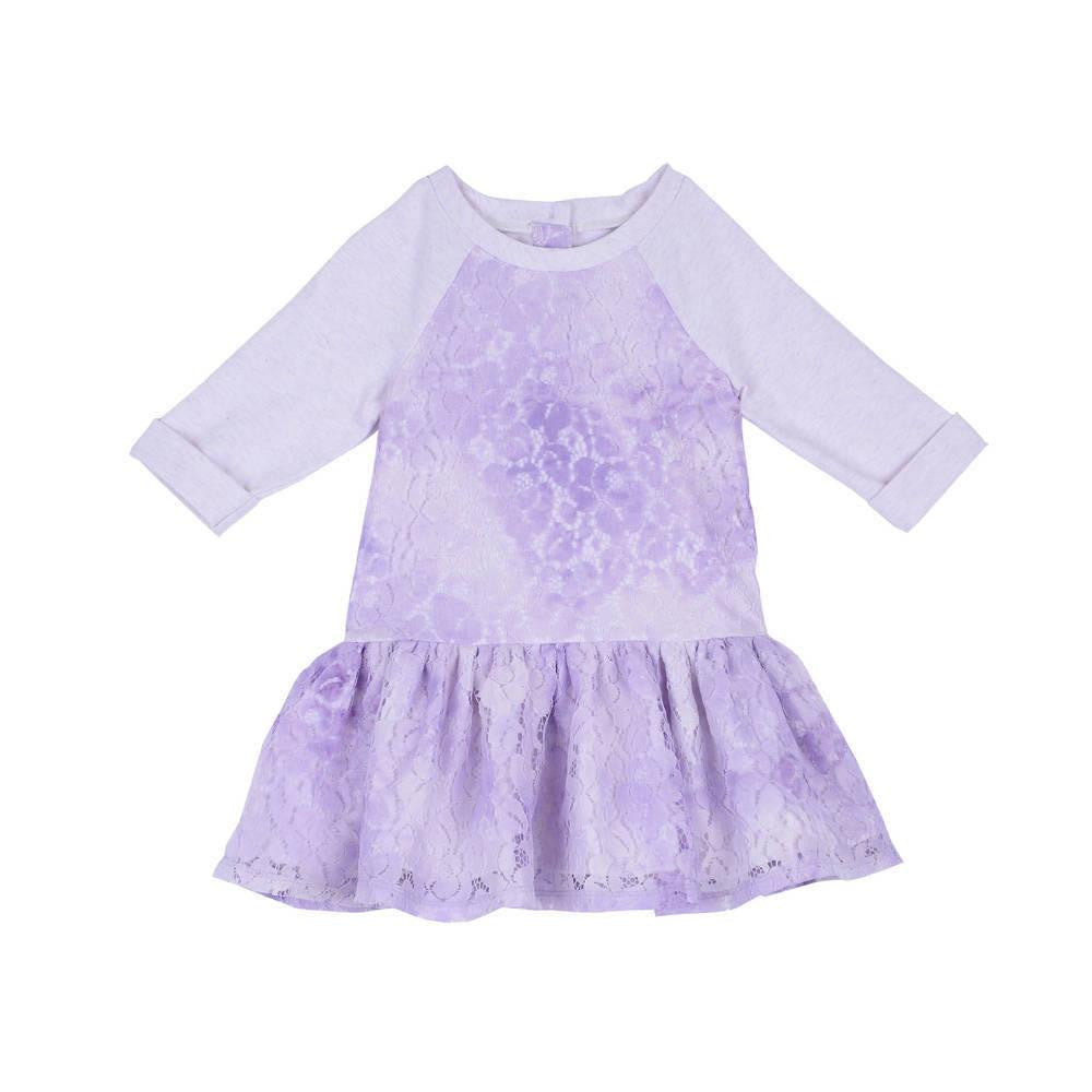 Dress - Maia Lilac Sweatshirt Dress