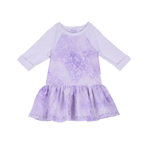 Maia Lilac Sweatshirt Dress