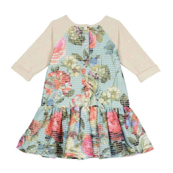 Dress - Maia Mint Sweatshirt Dress