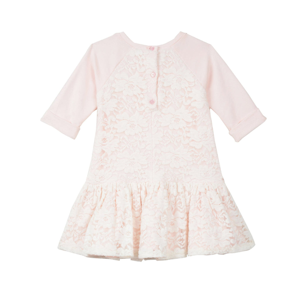 Dress - Maia Pink Sweatshirt Dress