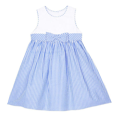 Mitzy Eyelet & Seersucker Dress