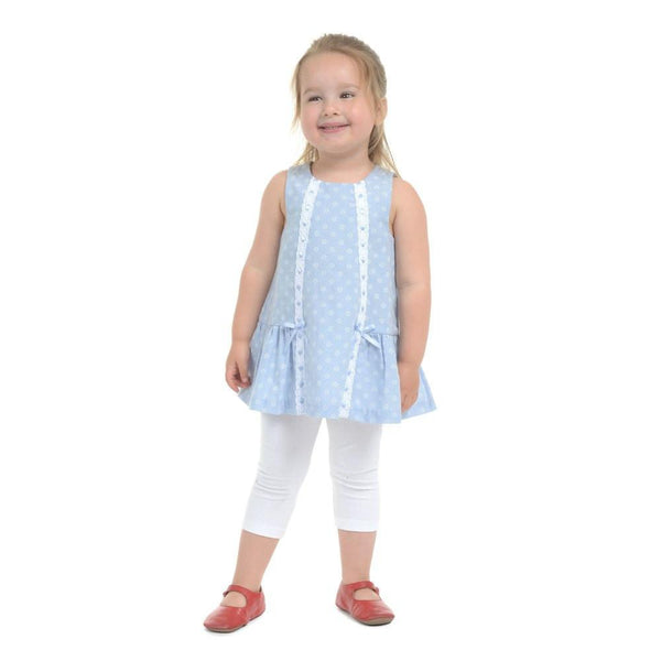 Dress - Molly Baby Blue Legging Set