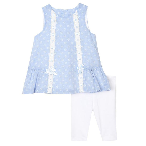 Dress - Molly Baby Blue Legging Set