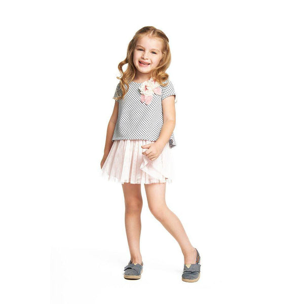 Dress - Odette Pink And Blue Dress