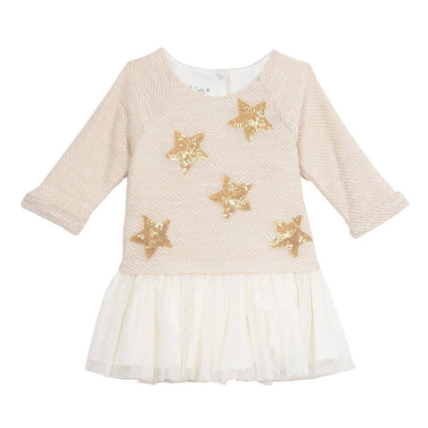 Olivia Gold Stars Dress