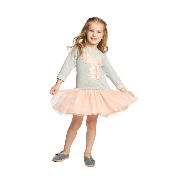 Dress - Olivia Sequin Bow Dress